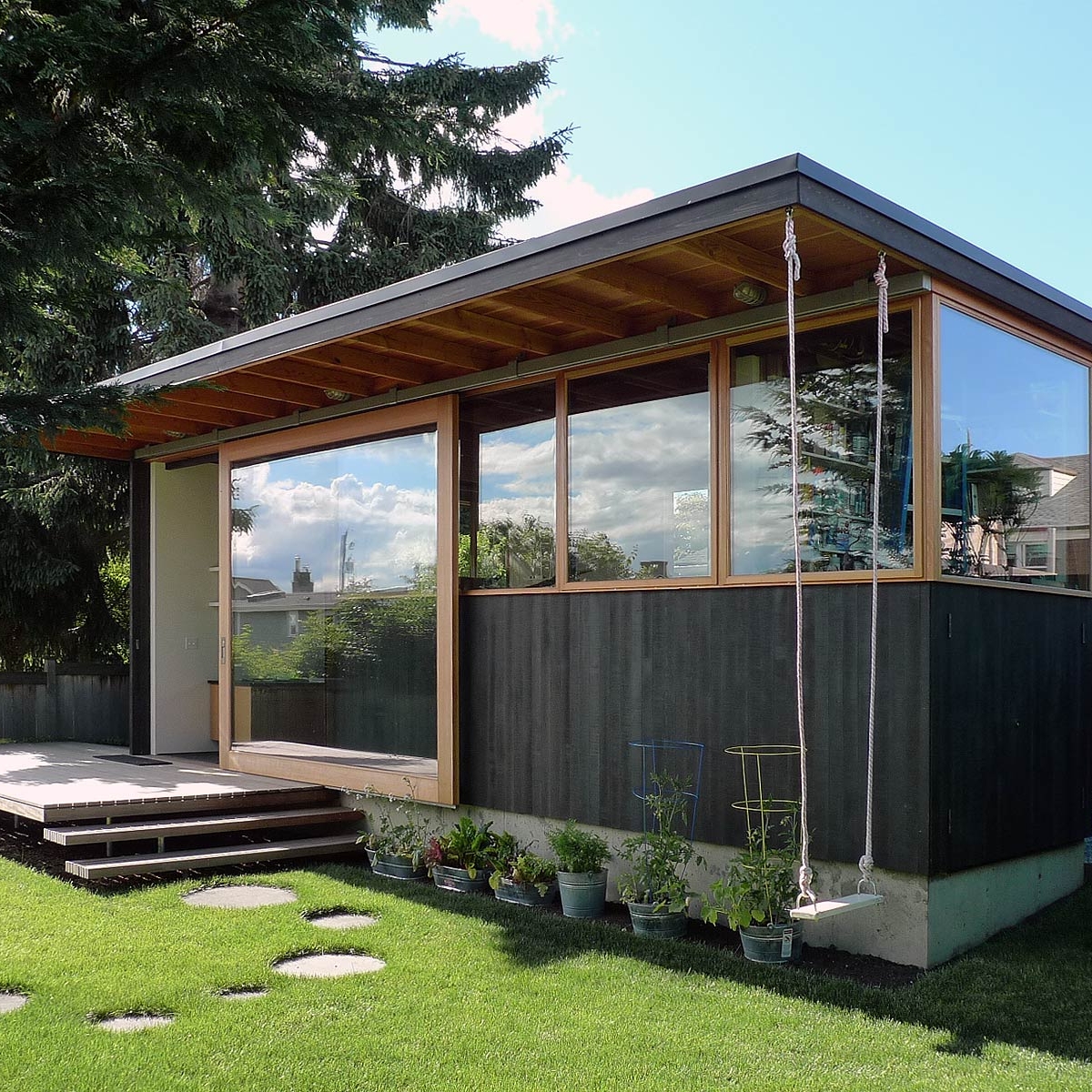 Sunset Hill Studio, Backyard Building, Ballard, Seattle Modern